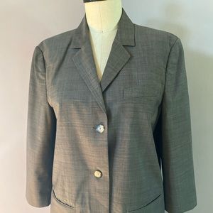 Rene Lezard grey paint suit size EU38